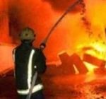 السيطرة على حريق بمصنع بطاطين في العاشر من رمضان