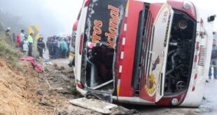 20180902031300130 310x165 - مصرع 22 شخصا وإصابة 38 آخرين بسبب تصادم حافلة وشاحنة فى تنزانيا