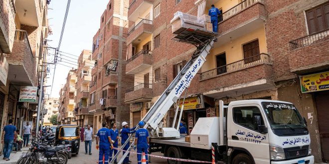 ونش رفع الأثاث في عين شمس