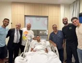 عمرو مصيلحي يطمئن على أحمد عادل دولا بعد جراحة الرباط الصليبي 1 202609080844584458 487